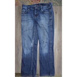 Calvin Klein Women's Jeans Lean Bootcut Mid Rise Medium Wash Inseam 30.5" Sz 10